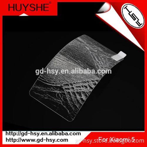 Free Sample Premium Real Tempered Glass for Xiaomi Mi5 Anti-fingerprint Gorilla Shield for Xiaomi Mi 5 5.15''